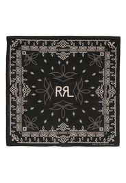 Ralph Lauren RRL logo-print scarf - Nero