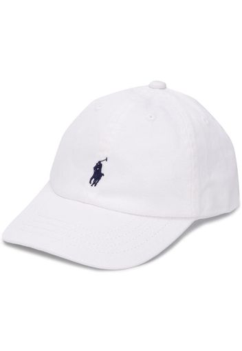 logo embroidered panelled cap