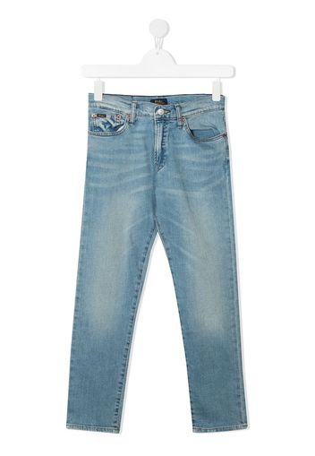 Ralph Lauren Kids Sullivan slim-fit stretch jeans - Blu