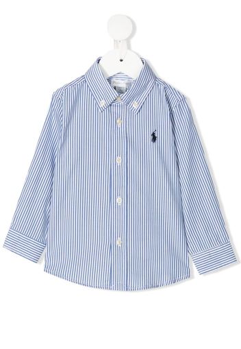 Ralph Lauren Kids Camicia a righe - Blu