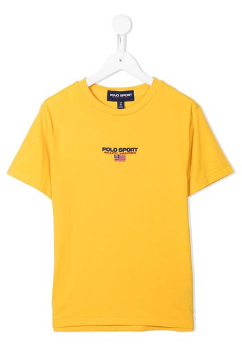 Ralph Lauren Kids T-shirt con stampa - Giallo