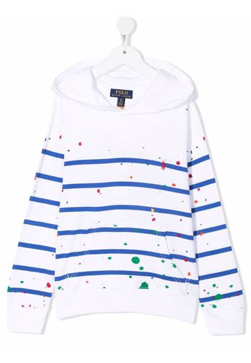 Ralph Lauren Kids Felpa con stampa - Bianco