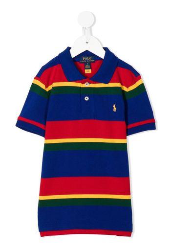 Ralph Lauren Kids striped polo shirt - Multicolore