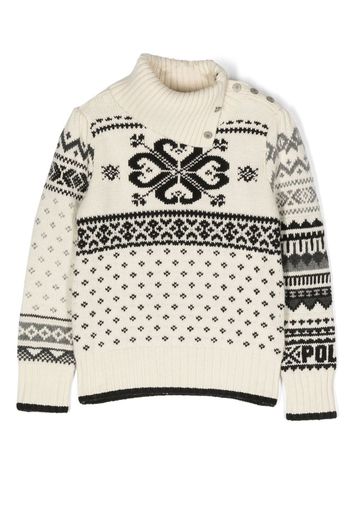 Ralph Lauren Kids Novelty Tink jumper - Toni neutri