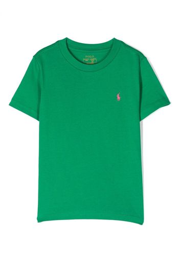 Ralph Lauren Kids Polo Pony cotton T-shirt - Verde