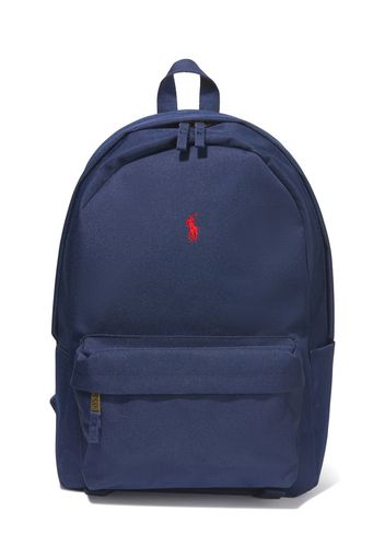 Ralph Lauren Kids Zaino con ricamo - Blu