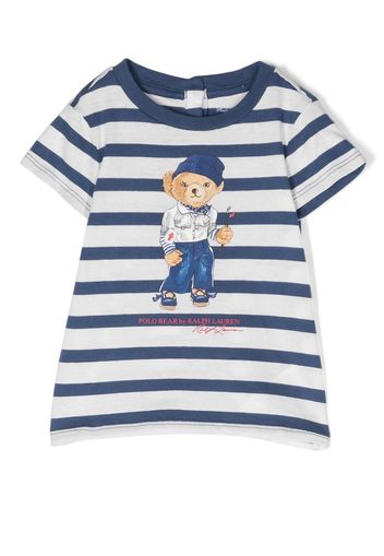 Ralph Lauren Kids Polo Bear motif T-shirt - Bianco