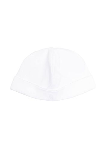 Ralph Lauren Kids Berretto Polo Pony con ricamo - Bianco