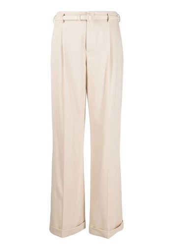 Ralph Lauren Collection Pantaloni sartoriali Modern con pieghe - Toni neutri