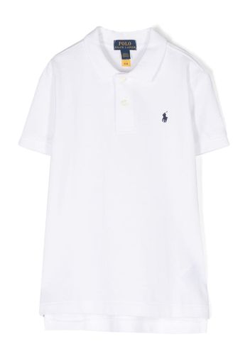 Ralph Lauren Kids Polo con ricamo - Bianco