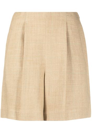 Ralph Lauren Collection high-waisted tailored shorts - Toni neutri