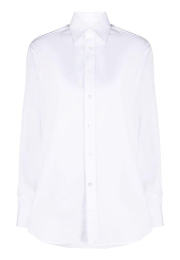 Ralph Lauren Collection long-sleeve cotton shirt - Bianco