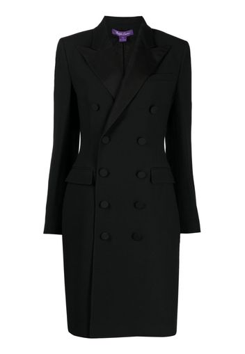 Ralph Lauren Collection Blazer lungo doppiopetto - Nero