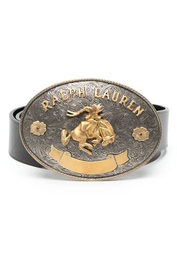 Ralph Lauren Collection Cintura con fibbia - Nero