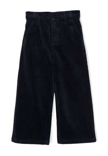 Ralph Lauren Kids stretch-cotton corduroy trousers - Blu