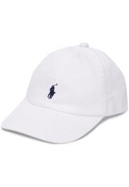 logo embroidered panelled cap