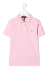 Ralph Lauren Kids logo-embroidered polo shirt - Rosa