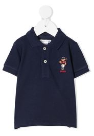 Ralph Lauren Kids Polo con ricamo - Blu