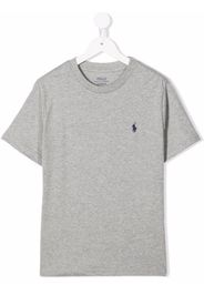 Ralph Lauren Kids T-shirt con ricamo - Grigio