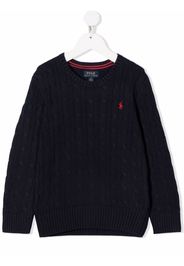 merino-cashmere logo jumper