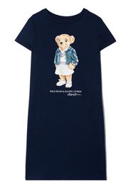 Ralph Lauren Kids Abito modello T-shirt - Blu