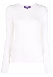 Ralph Lauren Collection cable-knit cashmere jumper - Toni neutri