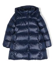 Ralph Lauren Kids Celia hooded down coat - Blu