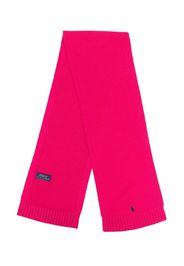 Ralph Lauren Kids Sciarpa con ricamo - Rosa