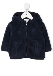 Ralph Lauren Kids hooded faux fur jacket - Blu