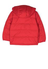 Ralph Lauren Kids water-repellent recycled down jacket - Rosso