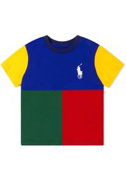 Ralph Lauren Kids color-block T-shirt - Verde