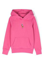 Ralph Lauren Kids Big Pony fleece hoodie - Rosa