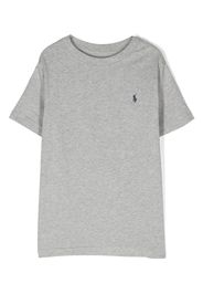 Ralph Lauren Kids T-shirt con ricamo - Grigio