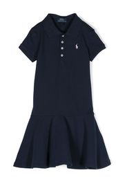 Ralph Lauren Kids short-sleeve polo dress - Blu