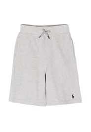 Ralph Lauren Kids Polo Pony cotton shorts - Grigio