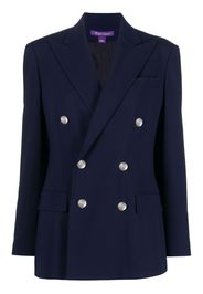 Ralph Lauren Collection double-breasted button-fastening coat - Blu