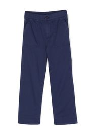 Ralph Lauren Kids four-pocket straight-leg trousers - Blu