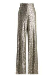 Ralph Lauren Collection Pantaloni Welles con paillettes - Effetto metallizzato
