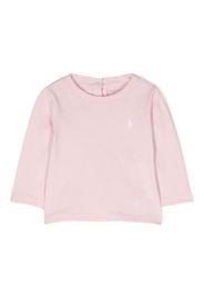 Ralph Lauren Kids T-shirt con ricamo - Rosa