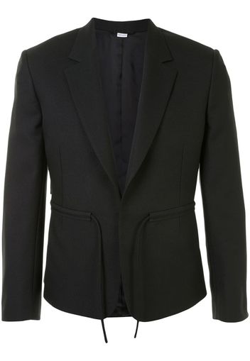 drawstring blazer