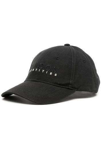 Random Identities logo embroidered cap - Nero