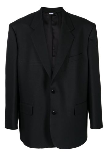 Random Identities long-sleeved oversized blazer - Nero