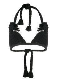 rope trim bikini top