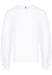 Random Identities graphic-print long-sleeve T-shirt - Bianco