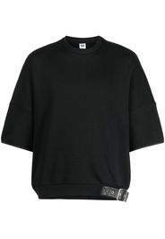 Random Identities buckle-detailed cotton T-shirt - Nero