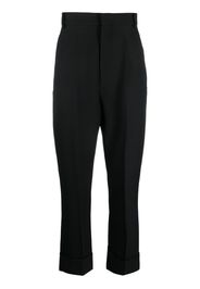 Random Identities mid-rise tailored trousers - Nero