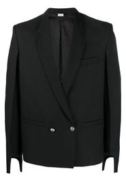 Random Identities Blazer con revers a lancia Coco - Nero