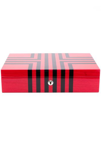 LABYRINTH COLLECTOR BOX RED. 8 WATCH BOX