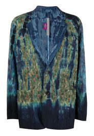 Raquel Allegra x Liberty tie-dye print blazer - Blu