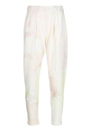 Raquel Allegra Easy tie-die joggers - Toni neutri